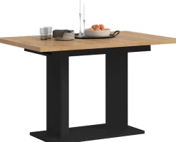 Home affaire Esstisch »GERO, 120-160 cm, ausziehbar, Säulengestell« in verschiedenen Ausführungen erhältlich, 1 Stk. tlg. Tisch, Esstisch, Esszimmer, Esszimmertisch, Küchetisch, Bartisch