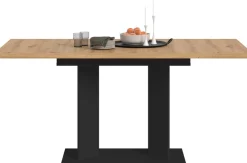 Home affaire Esstisch »GERO, 120-160 cm, ausziehbar, Säulengestell« in verschiedenen Ausführungen erhältlich, 1 Stk. tlg. Tisch, Esstisch, Esszimmer, Esszimmertisch, Küchetisch, Bartisch