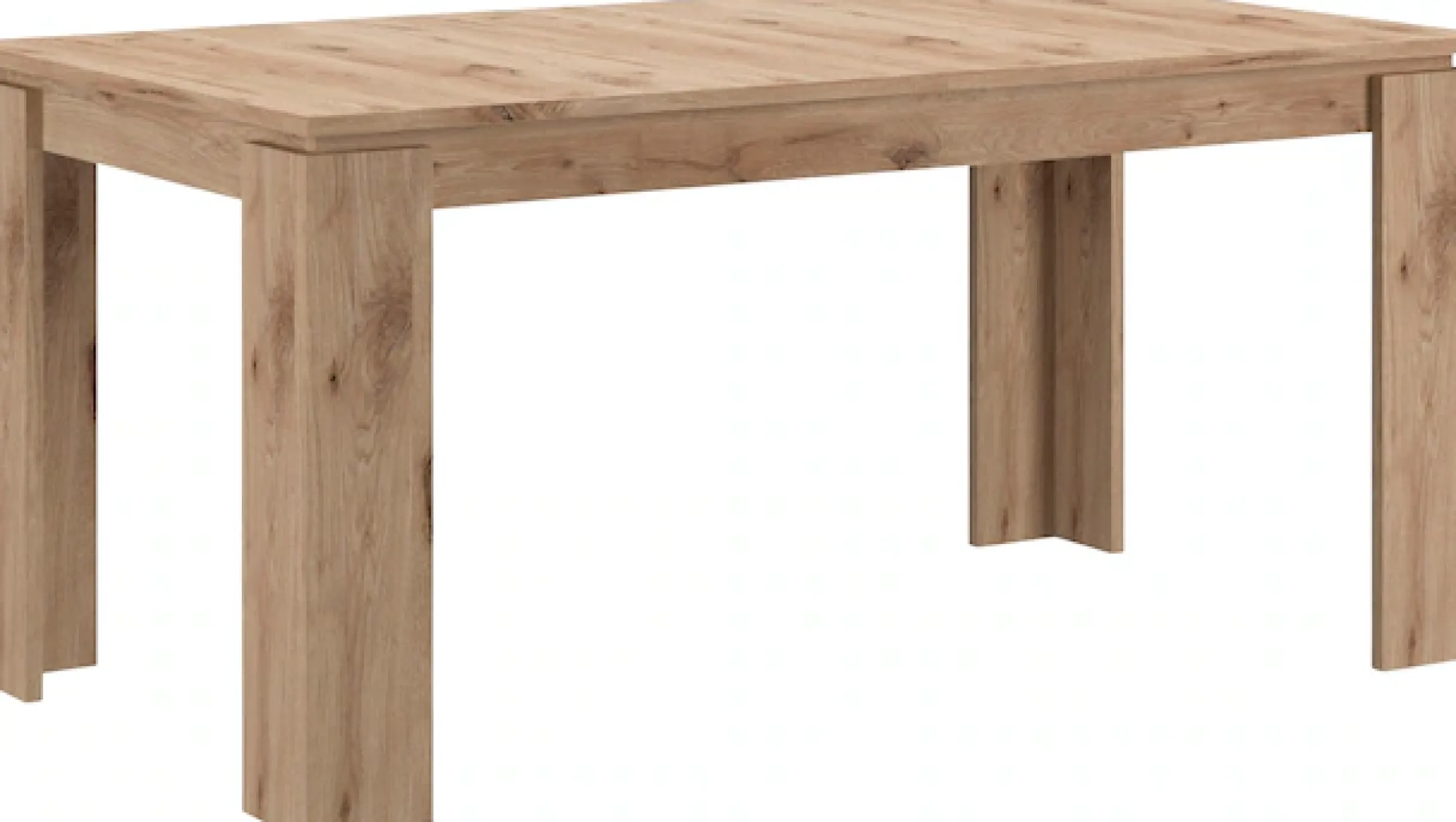 Home affaire Esstisch »Kalmar, rechteckig, 160 cm ausziehbar auf 200 cm, inkl. Einlegeplatte« Esszimmertisch, Tisch, Küchentisch, dining table,