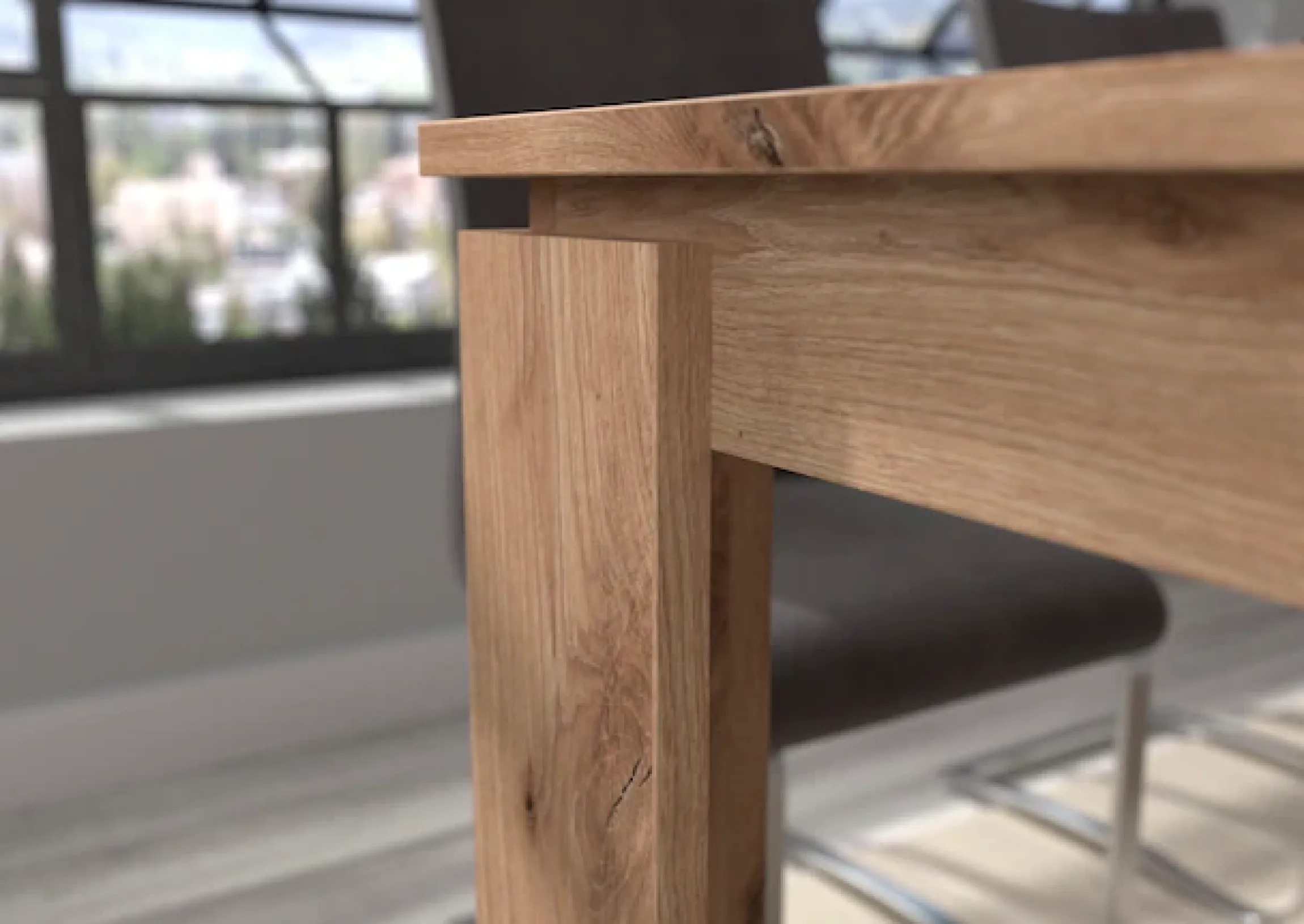 Home affaire Esstisch »Kalmar, rechteckig, 160 cm ausziehbar auf 200 cm, inkl. Einlegeplatte« Esszimmertisch, Tisch, Küchentisch, dining table,