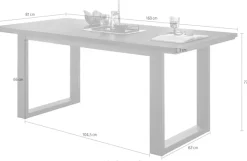 Home affaire Esstisch »LARGO« Breite ca, 160 cm