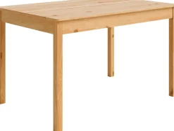 Home affaire Esstisch »Malmö« Holztisch aus Kiefer Massivholz naturfarbig, erhältich in 80 und 120cm
