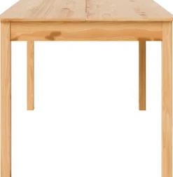 Home affaire Esstisch »Malmö« Holztisch aus Kiefer Massivholz naturfarbig, erhältich in 80 und 120cm