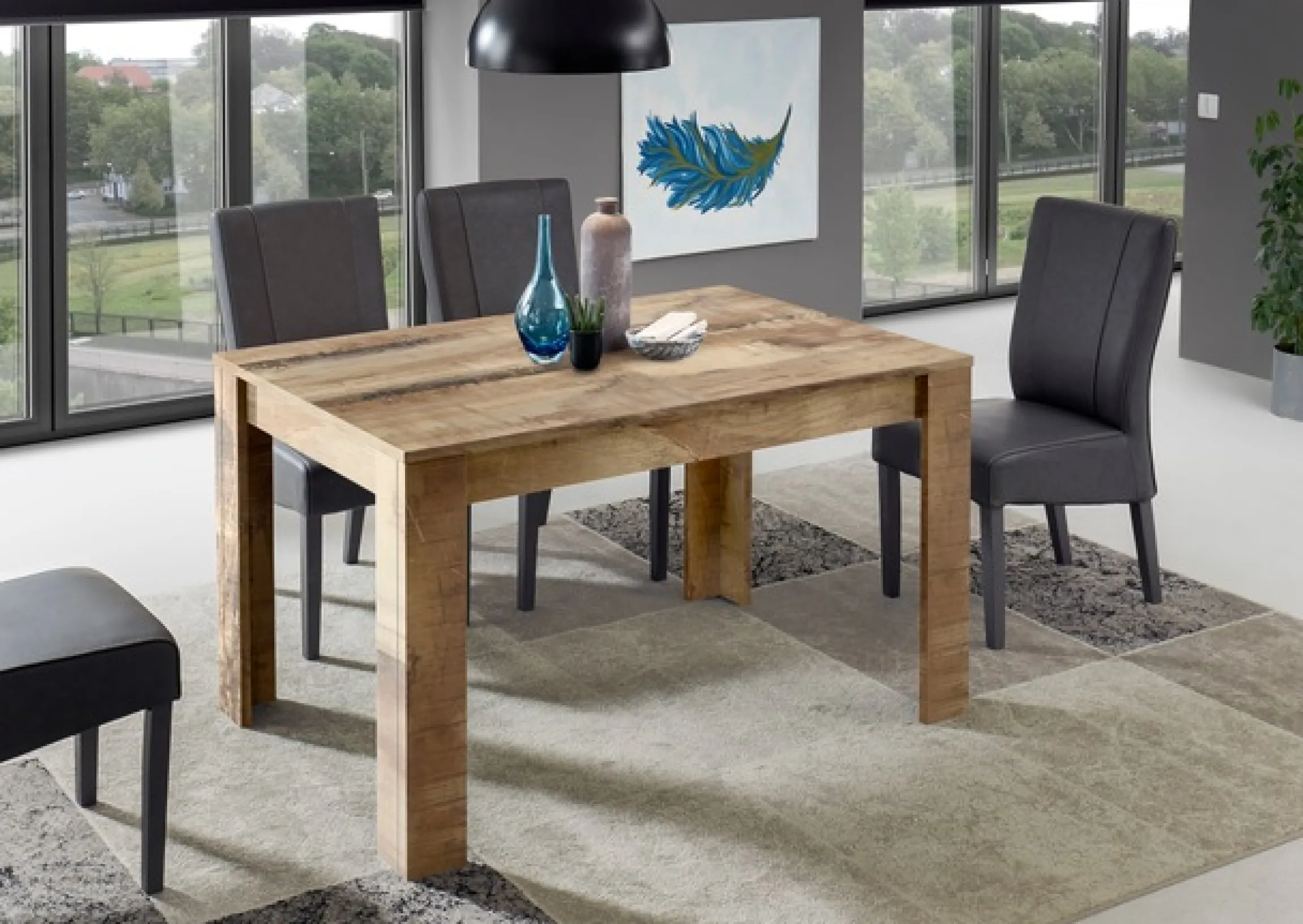 Home affaire Esstisch »Mango« ,Breite 137 cm, ausziehbar auf 187 cm