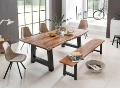 Home affaire Esstisch »Manhattan« mit Metallgestell in A-Form