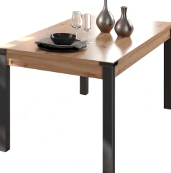 Home affaire Esstisch »Mia« 1 Stk. tlg. Esszimmertisch, rechteckige Form - (B/T/H) 160/90/77 cm