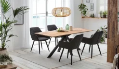 Home affaire Esstisch »Montreal« mit eleganter Schweizer Kante