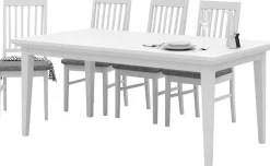 Home affaire Esstisch »Paris« Holzoptik, verlängerbar durch extra Ansteckplatten, Breite 180 cm