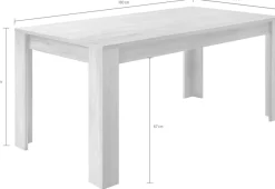 Home affaire Esstisch »Rimini« Breite 180 cm