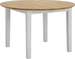 Home affaire Esstisch »Time Massivholz FSC Holztisch« Durchmesser 120 cm, mit Auszugsfunktion, Küchentisch, Bestseller