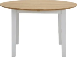 Home affaire Esstisch »Time Massivholz FSC Holztisch« Durchmesser 120 cm, mit Auszugsfunktion, Küchentisch, Bestseller