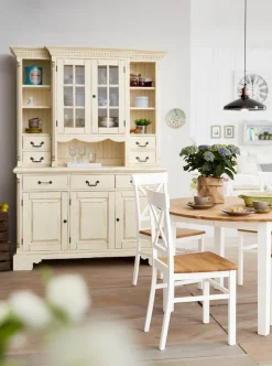 Home affaire Esstisch »Time Massivholz FSC Holztisch« Durchmesser 120 cm, mit Auszugsfunktion, Küchentisch, Bestseller
