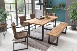 Home affaire Esstisch »Tristan« mit Baumkante