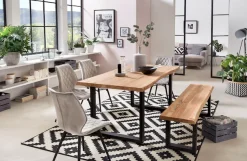 Home affaire Esstisch »Tristan« mit Baumkante
