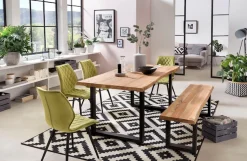 Home affaire Esstisch »Tristan« mit Baumkante