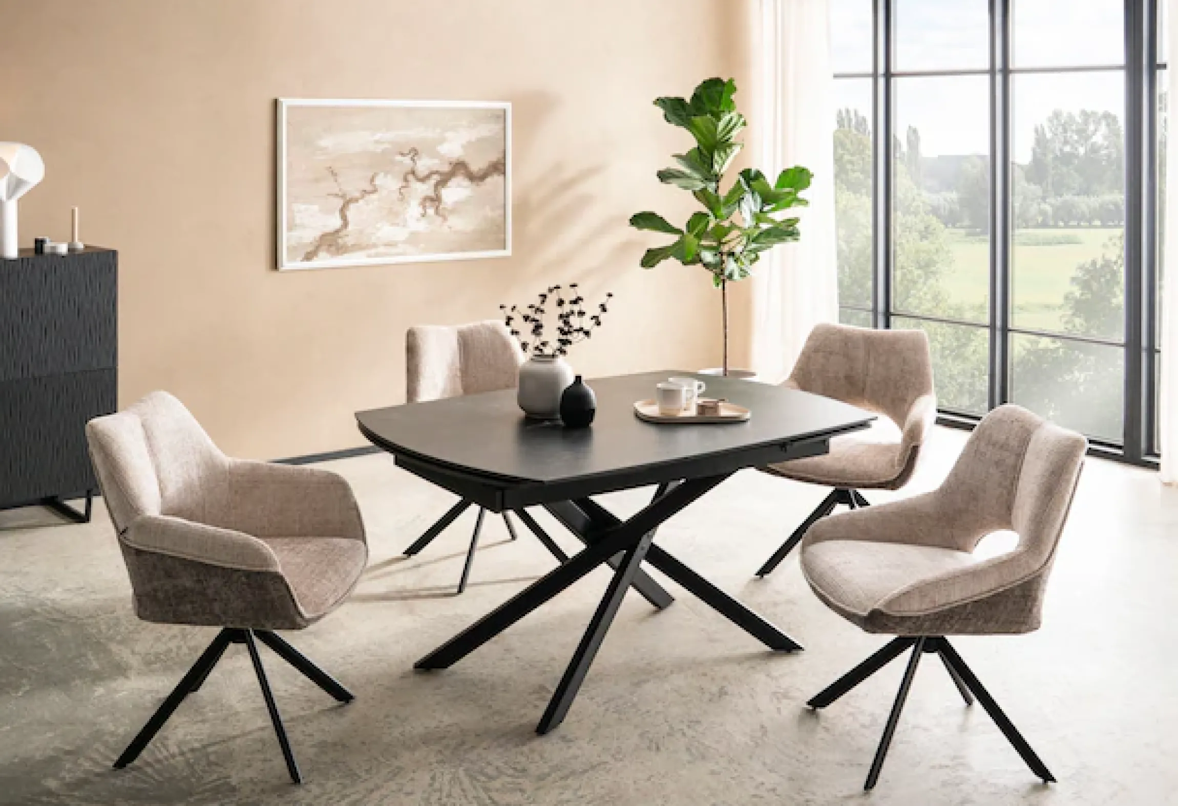 Home affaire Esstisch »VETRO«