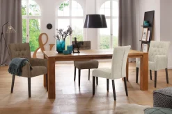 Home affaire Esszimmerstuhl »Queen« (Set) 2 Stk.Polsterstuhl mit Knopfheftung, 2er, 4er oder 6er Set