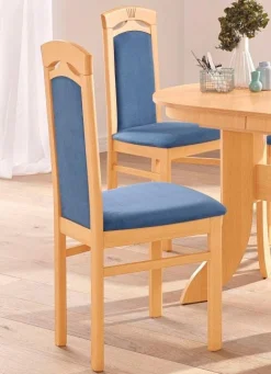 Home affaire Esszimmerstuhl »Anthony« (Set) 2 Stk.Holzstuhl mit dekorativen Fräsungen