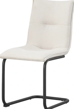 Home affaire Esszimmerstuhl »SARNIA, 2er Set, mit Metallgestell in matt schwarz« (Set) 2 Stk.in verschiedenen Farben, Belsatbarkeit pro Stuhl 120 kg