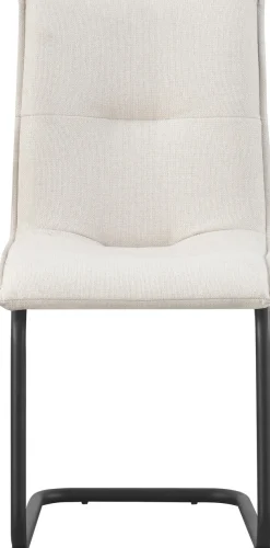 Home affaire Esszimmerstuhl »SARNIA, 2er Set, mit Metallgestell in matt schwarz« (Set) 2 Stk.in verschiedenen Farben, Belsatbarkeit pro Stuhl 120 kg