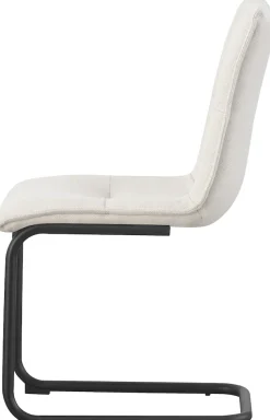 Home affaire Esszimmerstuhl »SARNIA, 2er Set, mit Metallgestell in matt schwarz« (Set) 2 Stk.in verschiedenen Farben, Belsatbarkeit pro Stuhl 120 kg