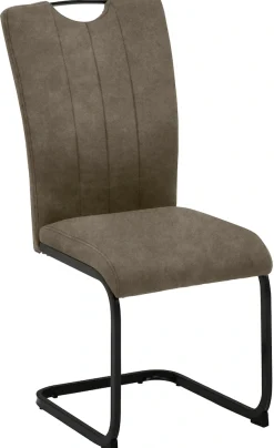 Home affaire Freischwinger »Napoli« (Set) 2 Stk.Vintage-Mikrofaser Bezug, Belastbarkeit bis 130kg, im 2er oder 4er Set