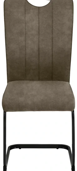 Home affaire Freischwinger »Napoli« (Set) 2 Stk.Vintage-Mikrofaser Bezug, Belastbarkeit bis 130kg, im 2er oder 4er Set