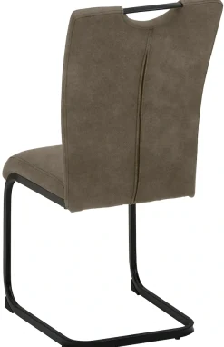 Home affaire Freischwinger »Napoli« (Set) 2 Stk.Vintage-Mikrofaser Bezug, Belastbarkeit bis 130kg, im 2er oder 4er Set