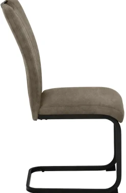 Home affaire Freischwinger »Napoli« (Set) 2 Stk.Vintage-Mikrofaser Bezug, Belastbarkeit bis 130kg, im 2er oder 4er Set