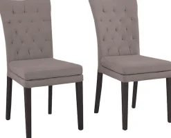 Home affaire 4-Fußstuhl »Colorado« (Set) 2 Stk.Beine aus Buche, wengefarben lackiert, Im 2er, 4er oder 6er-Set