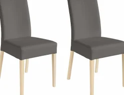 Home affaire 4-Fußstuhl »Umag« (Set) 2 Stk.Sitz und Rücken gepolstert
