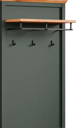 Home affaire Garderobenpaneel »Vienna« 1 Stk. tlg. Wandpaneel mit Ablage & Kleiderstange - (B/T/H) 77/28/123 cm