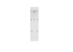 Home affaire Garderobenpaneel »Wandpaneel ZIPPO mit 5 Haken und Hutablage, zur Wandmontage« 1 Stk. tlg. Wandpaneel,Hochglanz lackiert, Made in Italy, B/H: 40/170 cm
