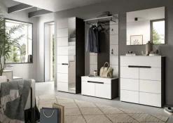 Home affaire Garderobenpaneel »REHAT, TOPSELLER!, Höhe 145 cm, Hutablage, 4 Haken, Garderobenstange« in verschiedenen Farben erhältlich, 1 Stk. tlg. Paneel, Wandboard, Garderobe, Garderobenleiste, Garderobenboard