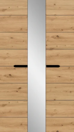 Home affaire Garderobenschrank »REHAT, TOPSELLER!, Breite 105cm, mit Spiegeltür, viel Stauraum« Platz für ca. 23 Paar Schuhe,Garderobe, Flurschrank, Dielenschrank, Kleiderschrank, Garderobenmöbel