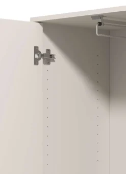 Home affaire Garderobenschrank »Arran, Stauraumschrank, Flurschrank, ausziehbare Kleiderstange« Spiegeltür, zwei Regale. Gesamtbreite 54,5 cm