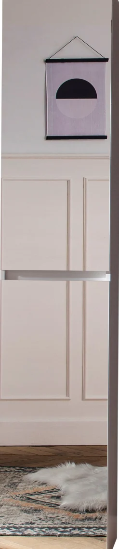 Home affaire Garderobenschrank »Malcesine« Garderobenschrank mit 2 Türen - (B/T/H) 37/34/191 cm