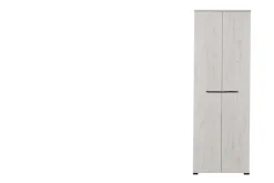 Home affaire Garderobenschrank »Lorca Drehtürenschrank, Dielenschrank , Flurschrank, Mehrzweckschrank« Modernes Design in Eiche-Optik mit ABS-Kanten, 2-türig