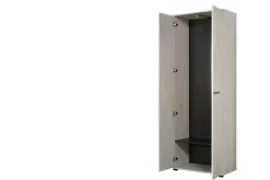Home affaire Garderobenschrank »Lorca Drehtürenschrank, Dielenschrank , Flurschrank, Mehrzweckschrank« Modernes Design in Eiche-Optik mit ABS-Kanten, 2-türig