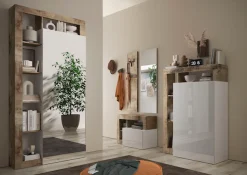 Home affaire Garderobenschrank »Hamburg, Breite 91 cm« mit 1 Klappe