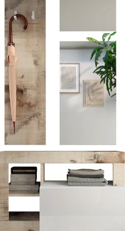 Home affaire Garderobenschrank »Hamburg, Breite 91 cm« mit 1 Klappe
