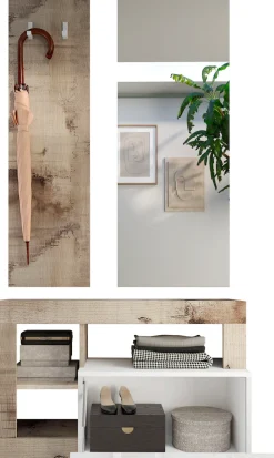 Home affaire Garderobenschrank »Hamburg, Breite 91 cm« mit 1 Klappe
