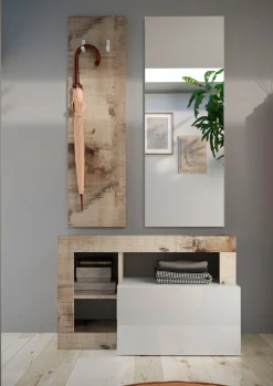Home affaire Garderobenschrank »Hamburg, Breite 91 cm« mit 1 Klappe