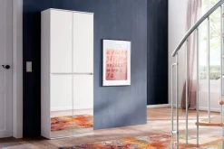 Home affaire Garderobenschrank »Malcesine« Garderobenschrank mit 4 Türen - (B/T/H) 74/34/191 cm