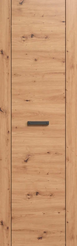 Home affaire Garderobenschrank »Ambres Inkl. ausziehbarer Kleiderstange« 1 Stk. tlg. Garderobenpaneel mit Ablage & Haken - (B/T/H) 62/26/199 cm