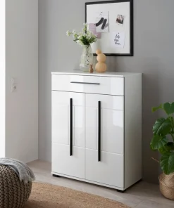 Home affaire Garderobenschrank »Cantara, Schrank in zwei Farben, modernes Sideboard, Kommode« vielseitig einsetzbar, ausreichend Stauraum, 80 cm breit