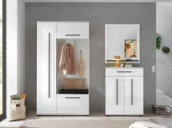 Home affaire Garderobenschrank »Cantara, Schrank in zwei Farben, modernes Sideboard, Kommode« vielseitig einsetzbar, ausreichend Stauraum, 80 cm breit