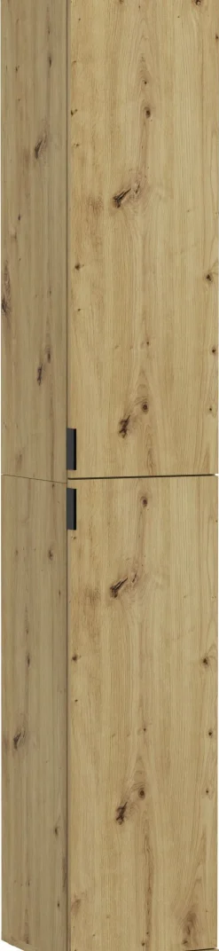 Home affaire Garderobenschrank »TRONDHEIM, Höhe 193 cm, 2 Türen, 6 Fächer, 4 Einlegeböden« Türanschlag wechselbar, in verschiedenen Farben erhältlich,Schrank, Hochschramk, Mehrzweckschrank, Universalschrank, Flur, Diele