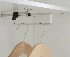Home affaire Garderobenschrank »Nekso« mit Spiegel, Breite 114 cm, aus MDF oder Massivholz, FSC®