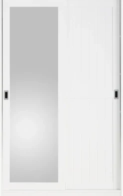 Home affaire Garderobenschrank »Nekso« mit Spiegel, Breite 114 cm, aus MDF oder Massivholz, FSC®